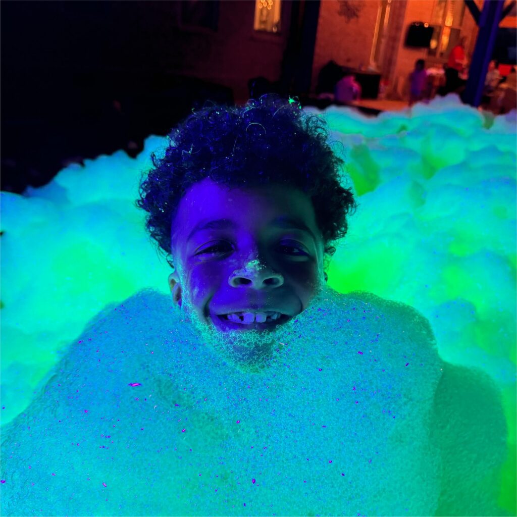 Kids Foam Bubble Parties