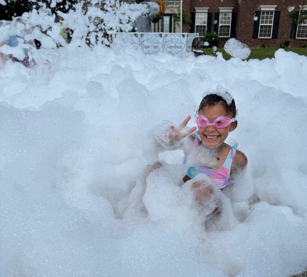 Bubble Foam Kids Party